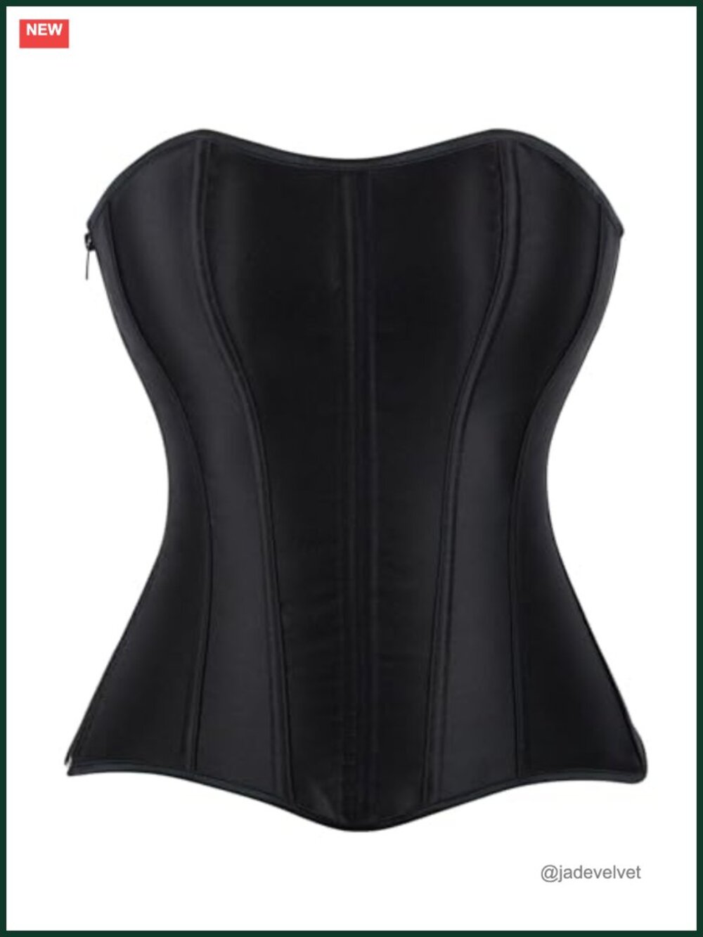Vintage Corset Top Renaissance Lace Up Bustier Overbust Waist Cincher